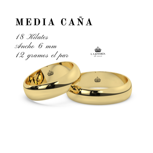 Anillos de matrimonio oro 18 kilates · ‎ ‎Anillos de boda Media
