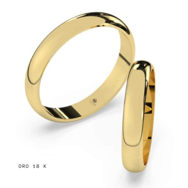 De Oro Pareja De Alianzas El Corte Ingles Par Alianzas Anillos Oro