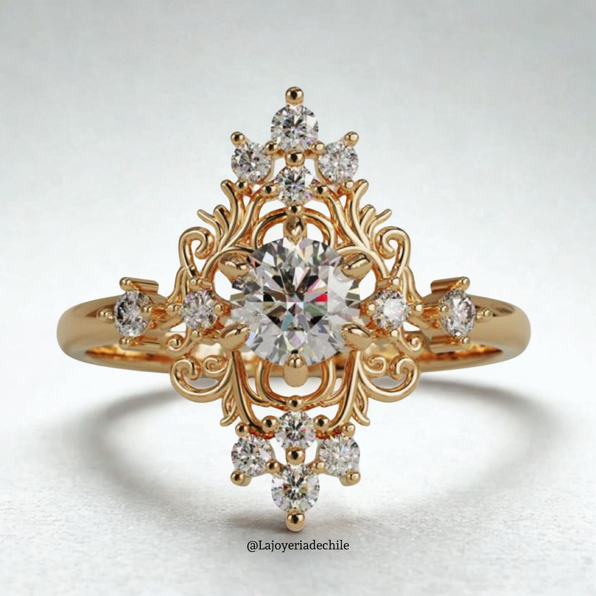 Anillo de compromiso "Los Ángeles"