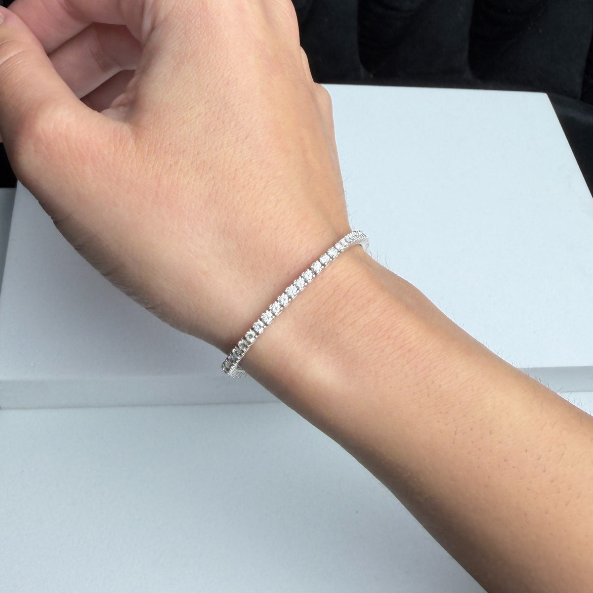 Pulsera Tennis ¨Diamantes¨