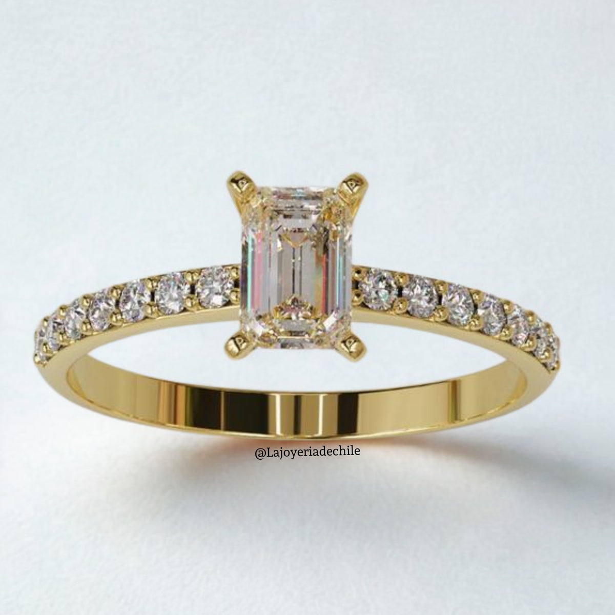 Anillo de compromiso Las Mónaco