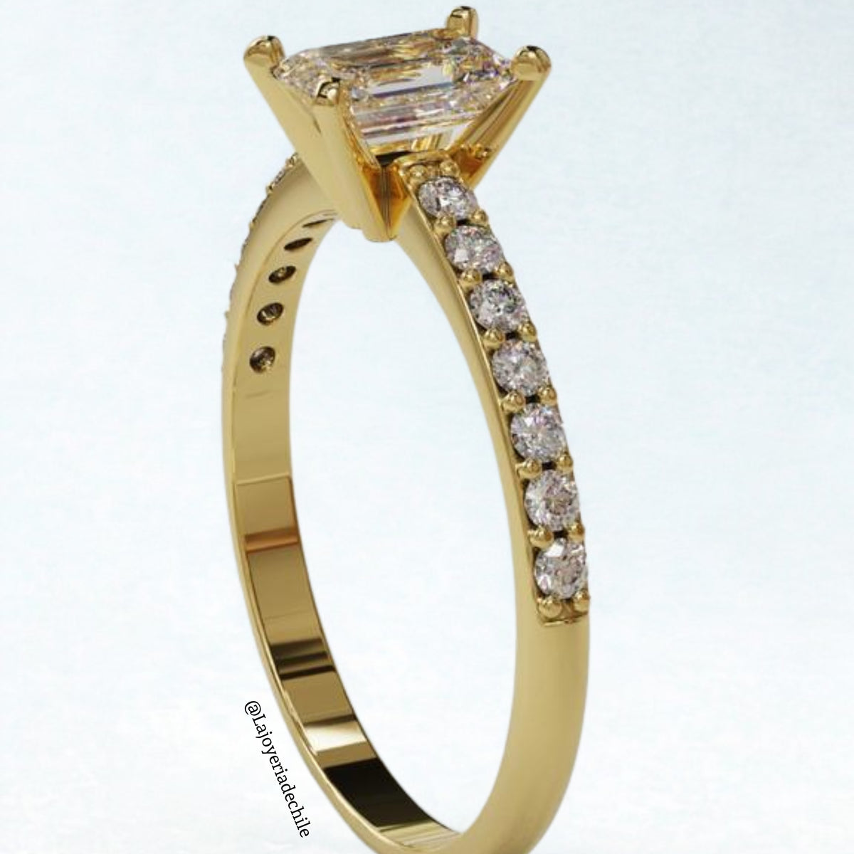 Anillo de compromiso Las Mónaco