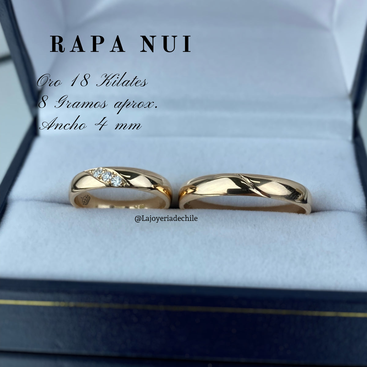 Anillo de matrimonio Rapa Nui