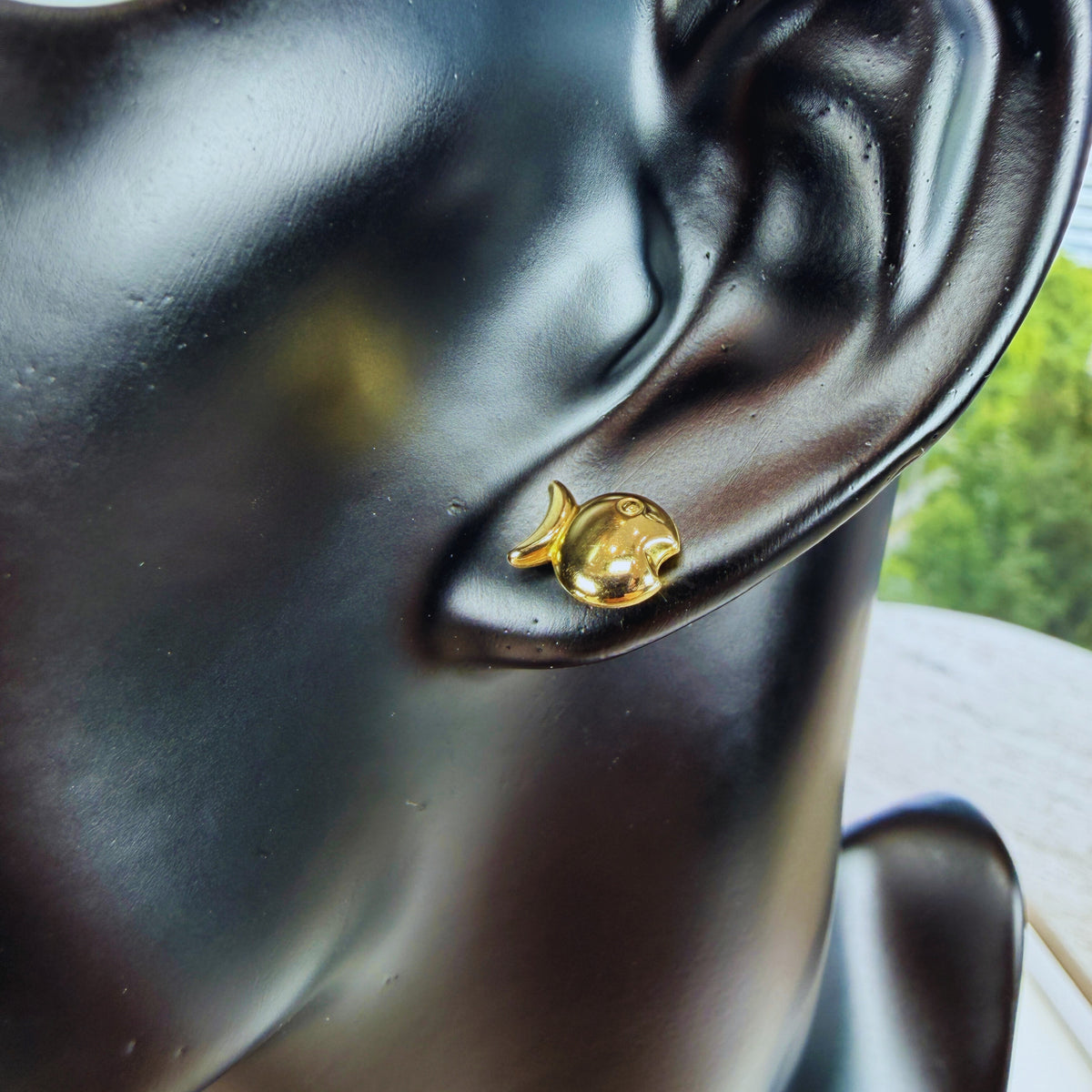 Aros Corto Diseño Pez