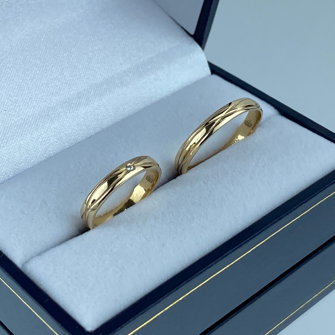 Boda Anillos De Oro Pareja Matrimonio Oro Anillos Matrimonio Png