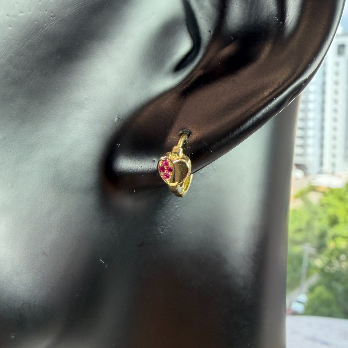 Aros Argolla corazón.