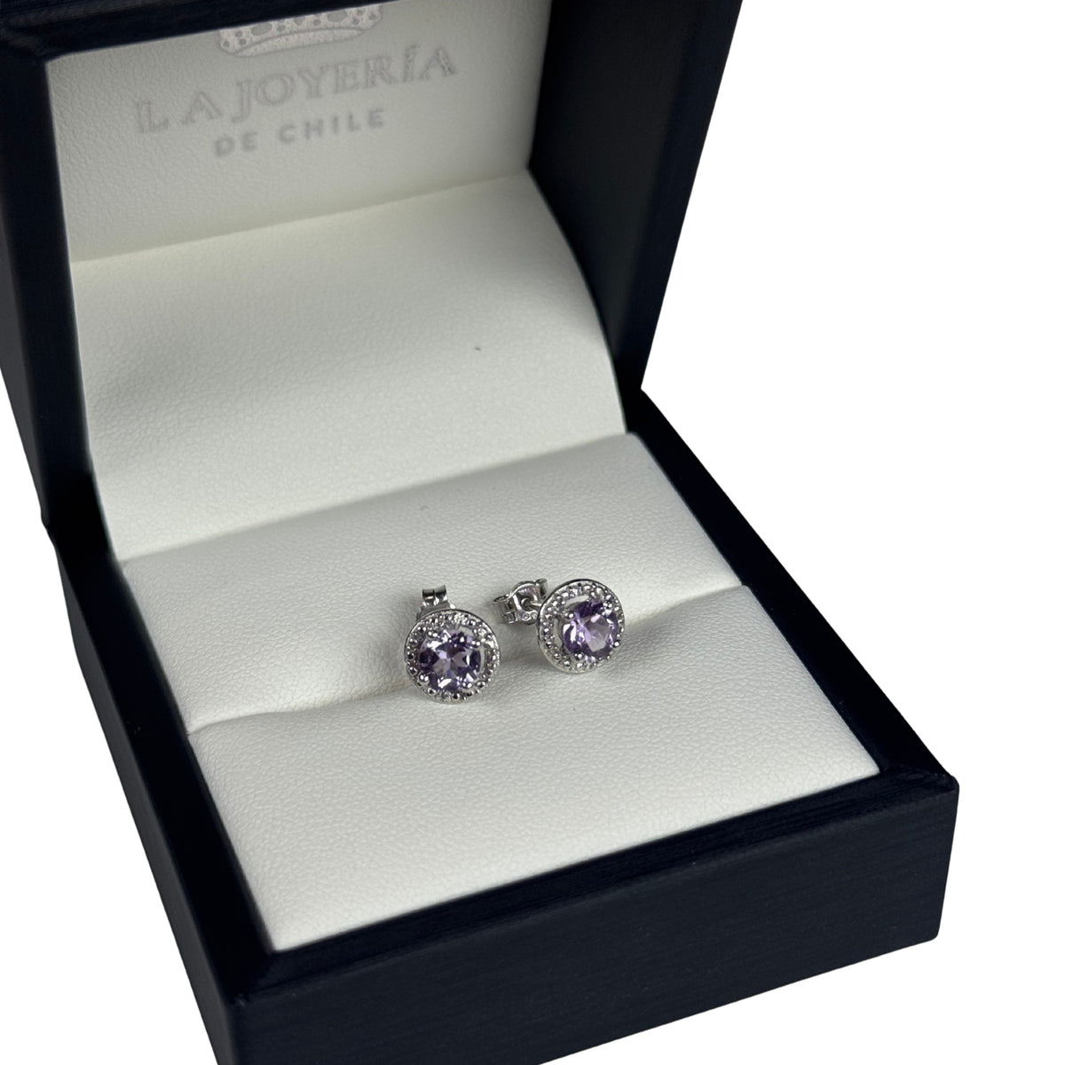 Aros Corto Amatista.