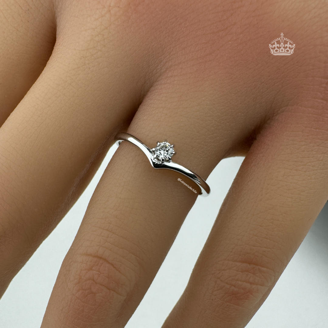 Anillo de diamante sale