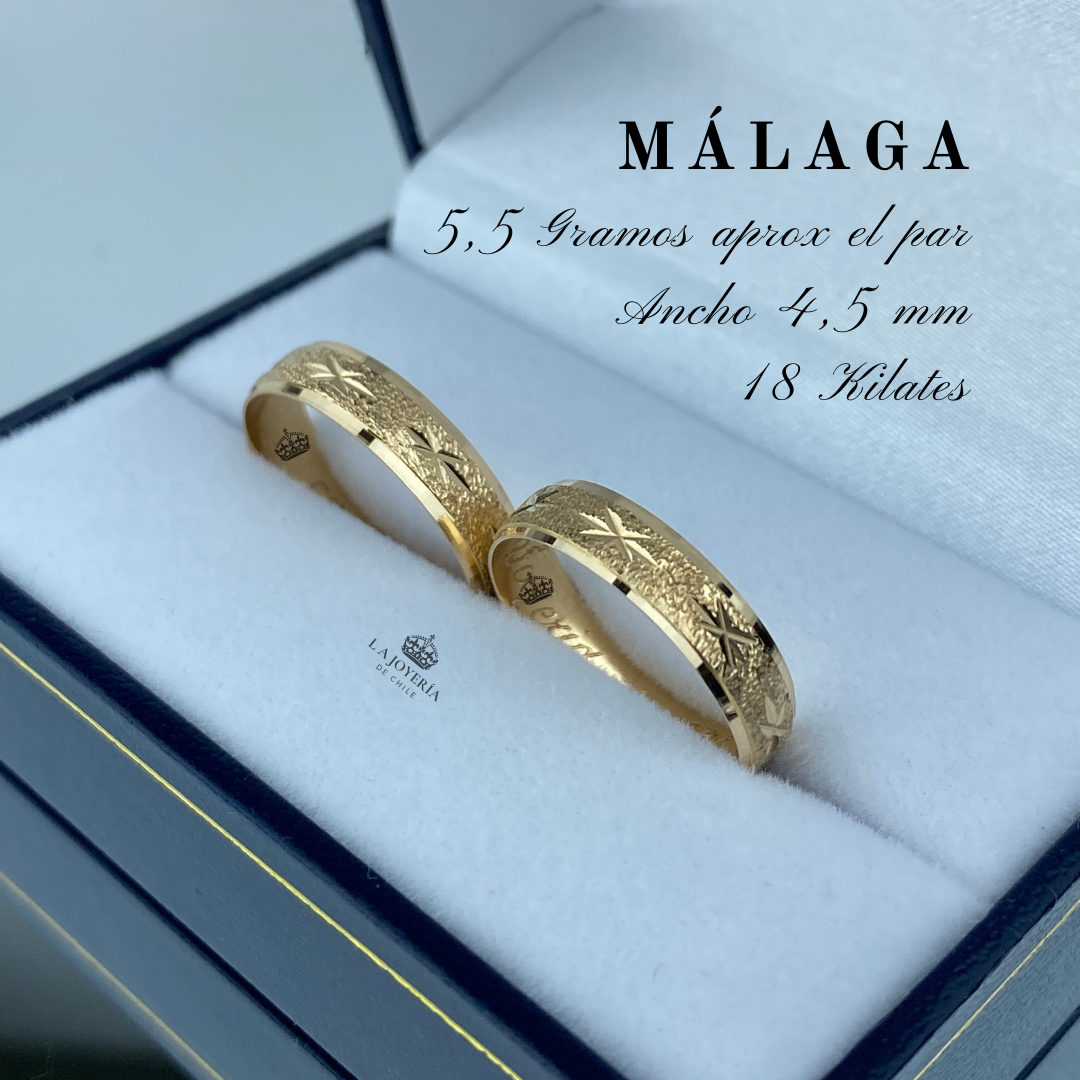 Anillo de matrimonio &quot;Málaga&quot;