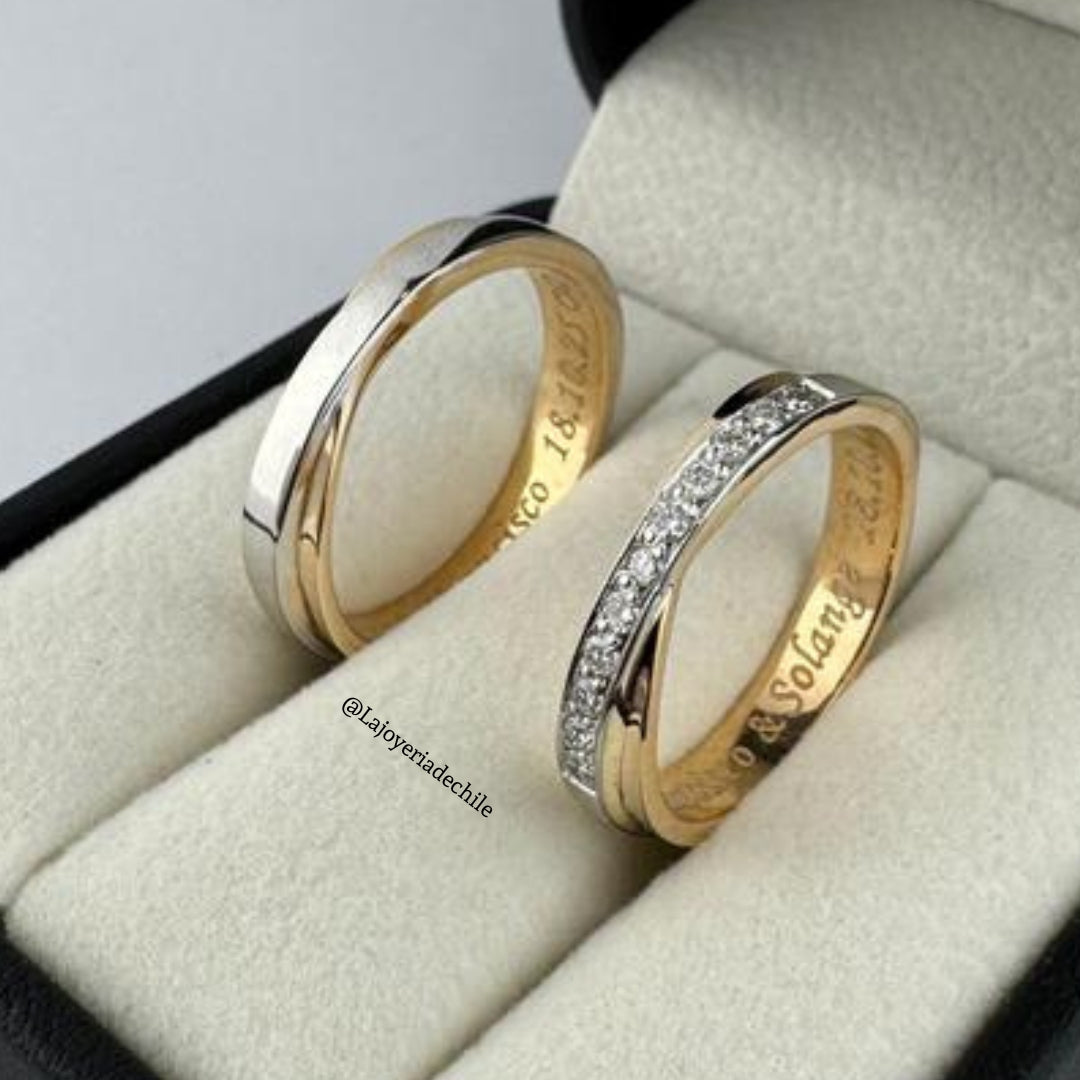 Anillos de matrimonio &quot;Oia&quot;