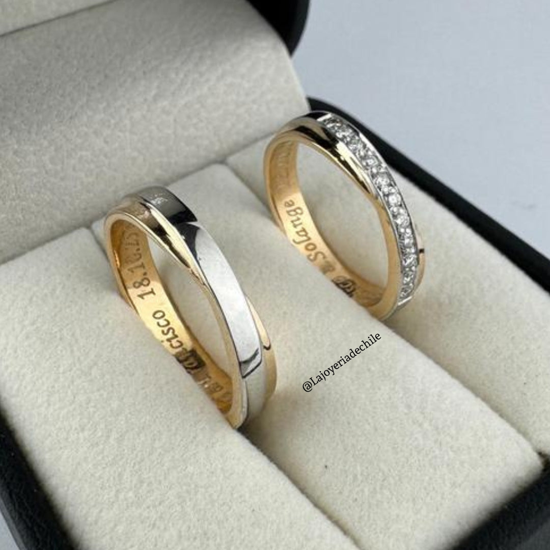 Anillos de matrimonio &quot;Oia&quot;