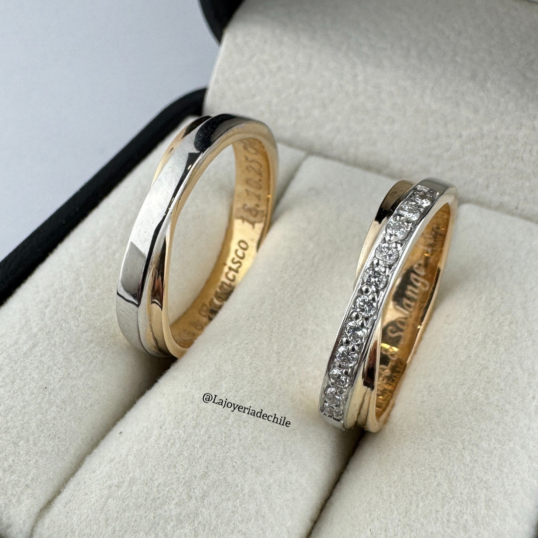 Anillos de matrimonio &quot;Oia&quot;