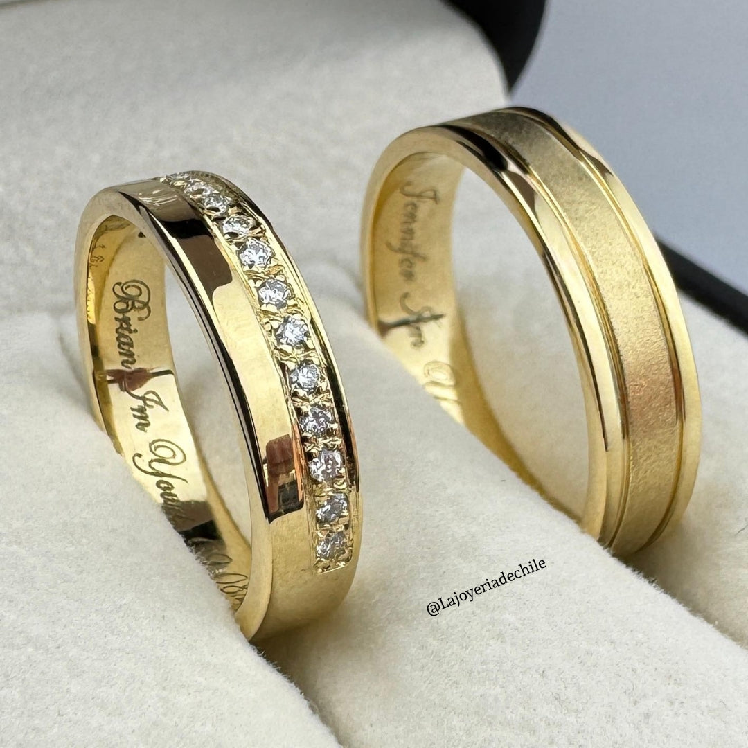 Anillos de matrimonio &quot;Gold Coast&quot;