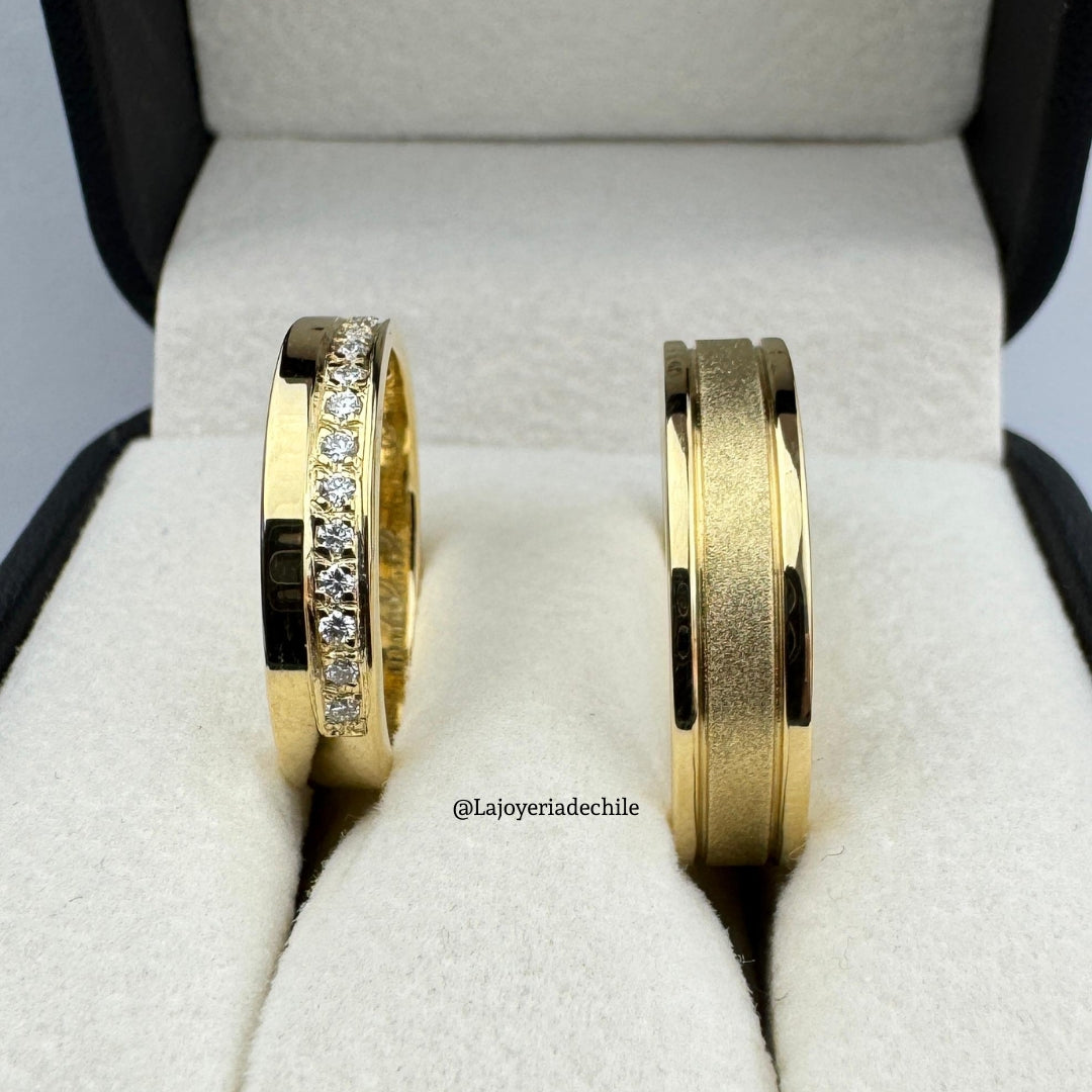 Anillos de matrimonio &quot;Gold Coast&quot;