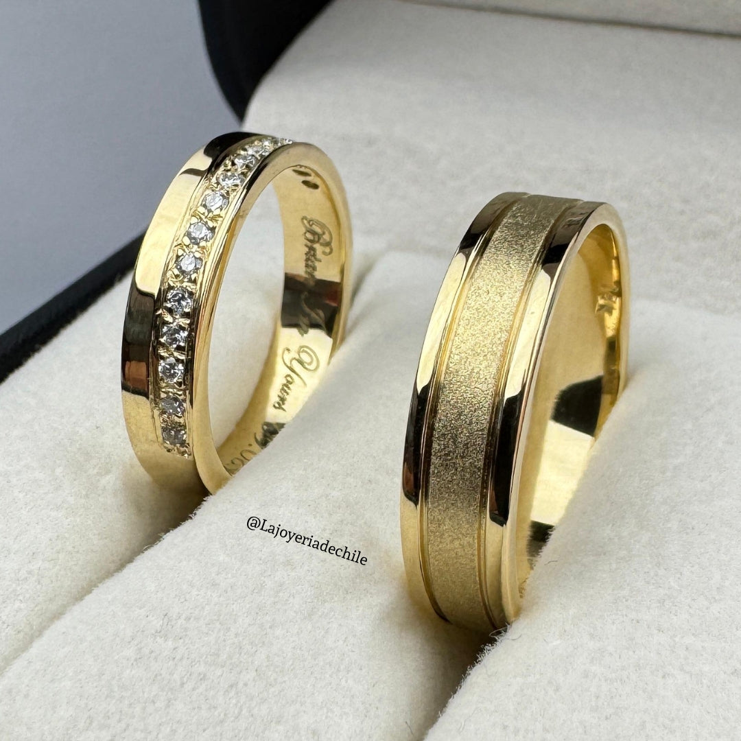 Anillos de matrimonio &quot;Gold Coast&quot;