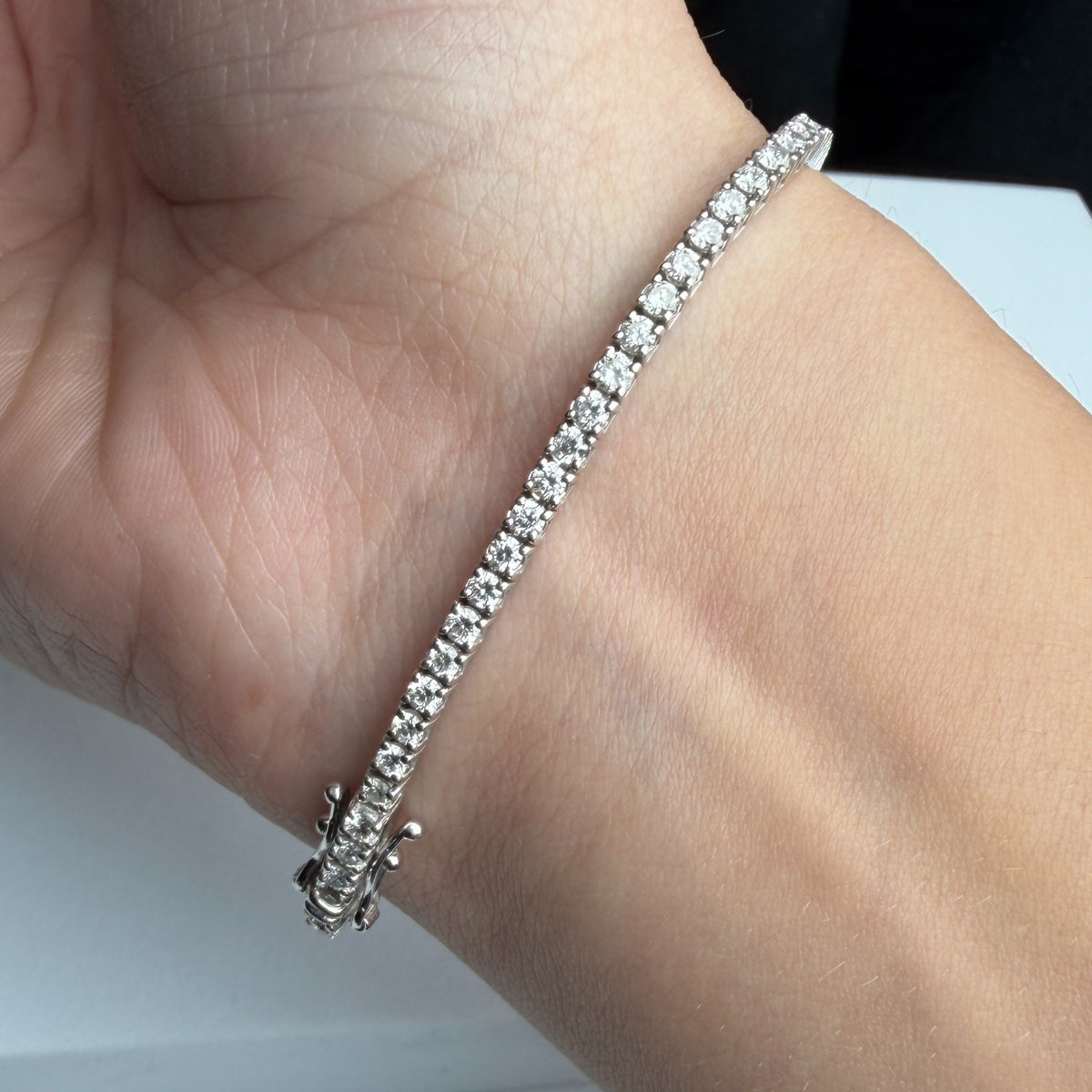 Pulsera Tennis ¨Diamantes¨