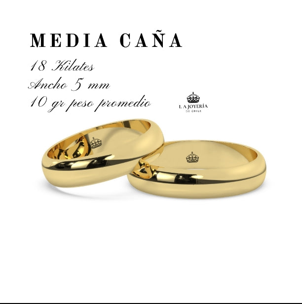 Anillos de matrimonio oro 18 kilates · ‎ ‎Anillos de boda Media