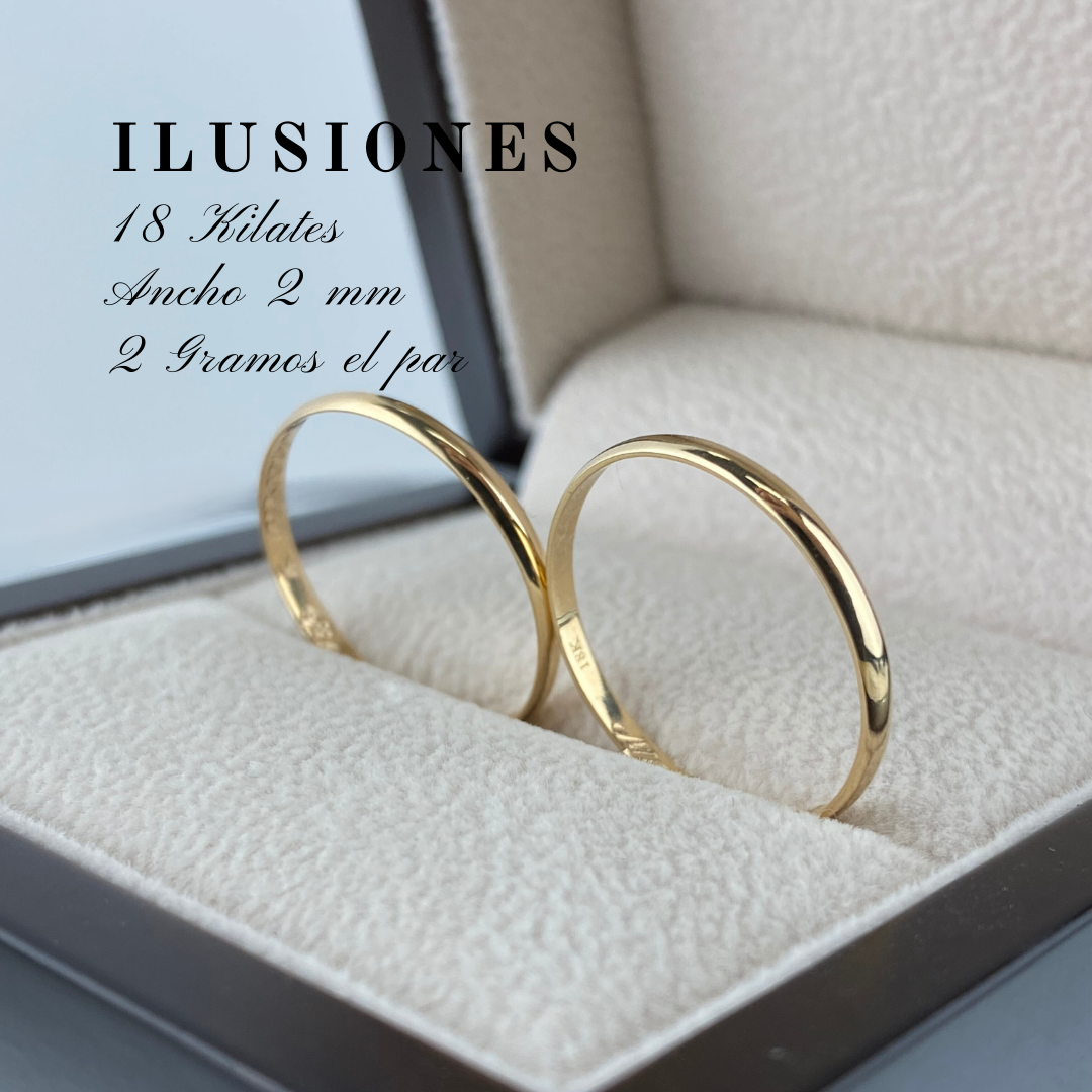Anillo de matrimonio La joyeria de chile Anillos de boda Ilusion La Joyeria de Chile