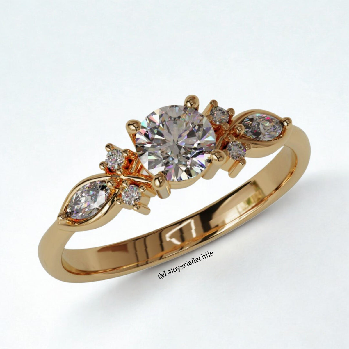 Anillo de compromiso Malibú