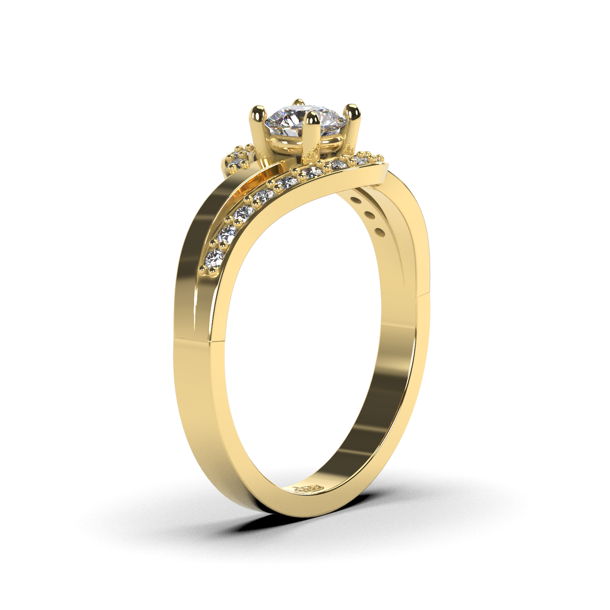 Anillo de compromiso "Nasáu"