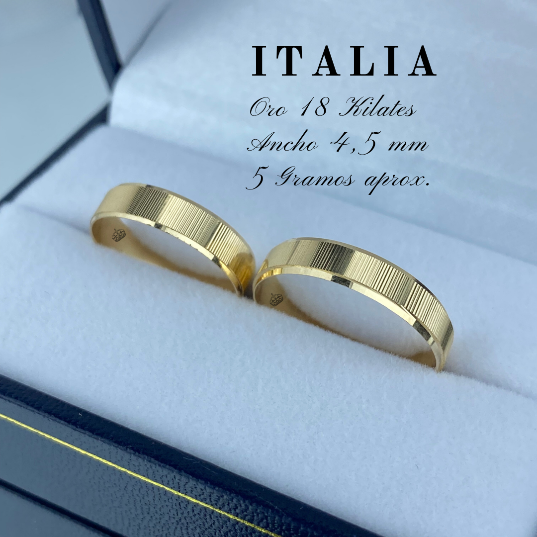Anillos de oro italiano hotsell