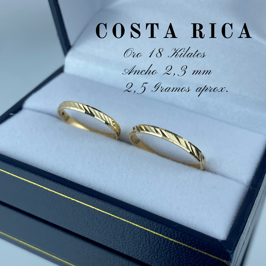 Anillo de matrimonio &quot;Costa Rica&quot;