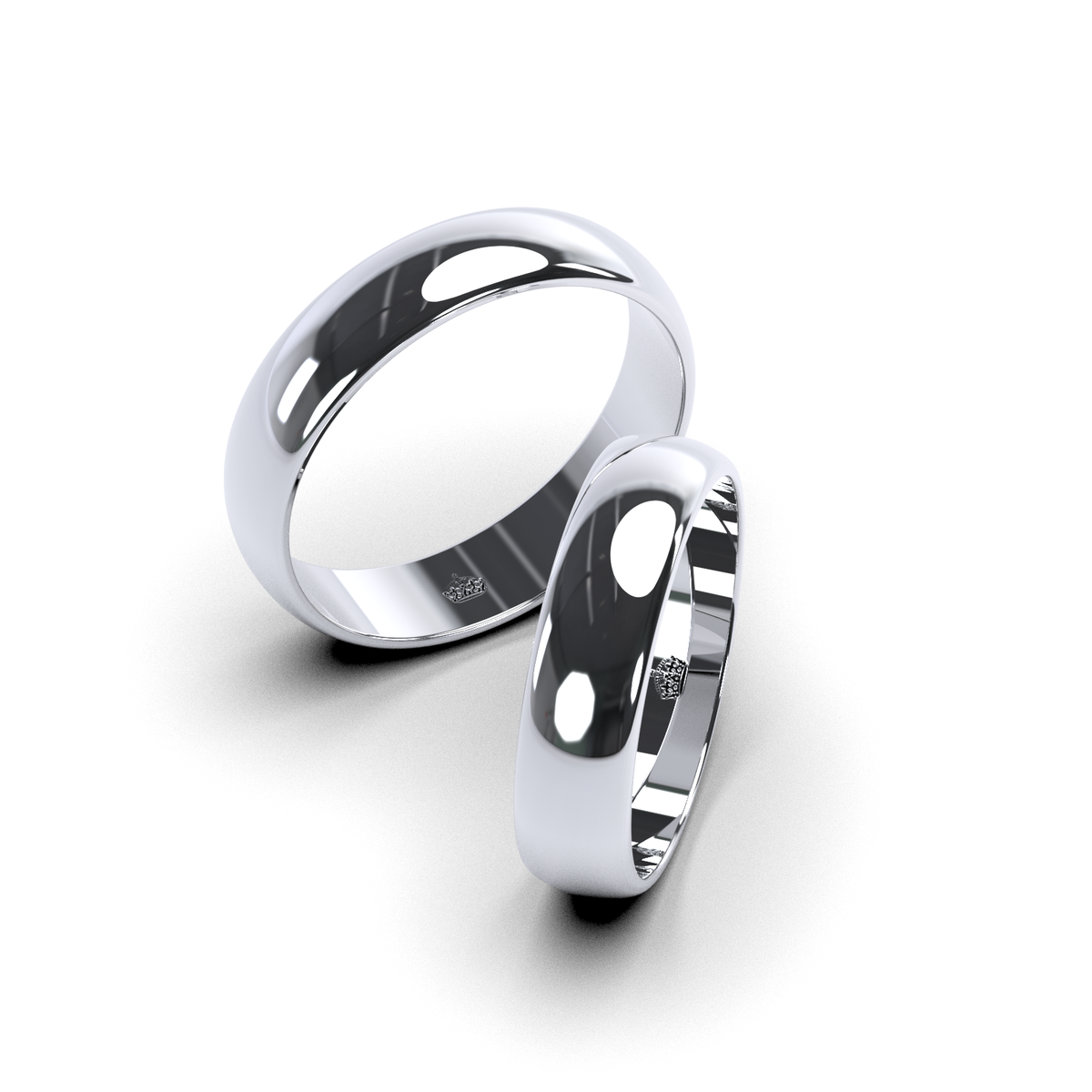 Anillo de matrimonio "Media Caña  10 - 12 Gramos"
