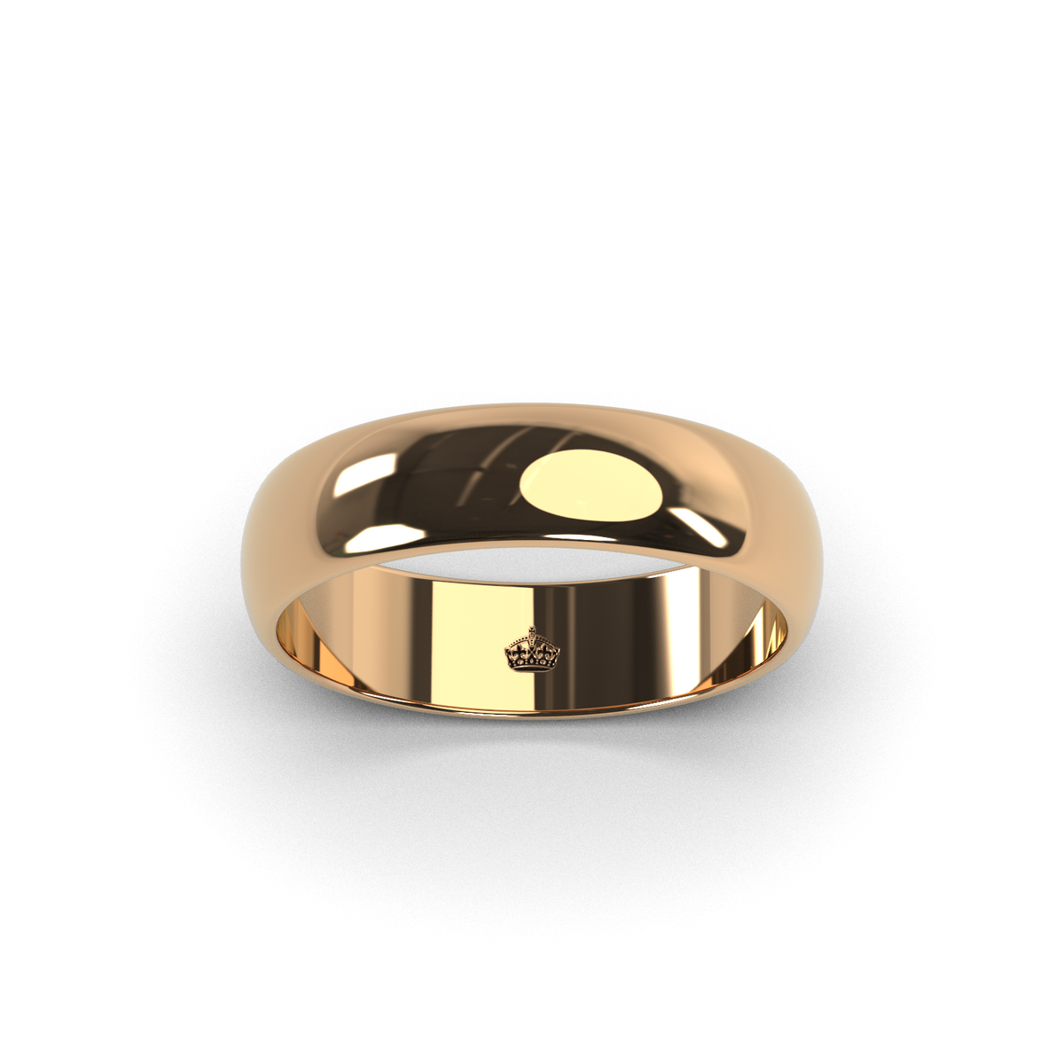 Anillo de matrimonio "Media Caña  10 - 12 Gramos"