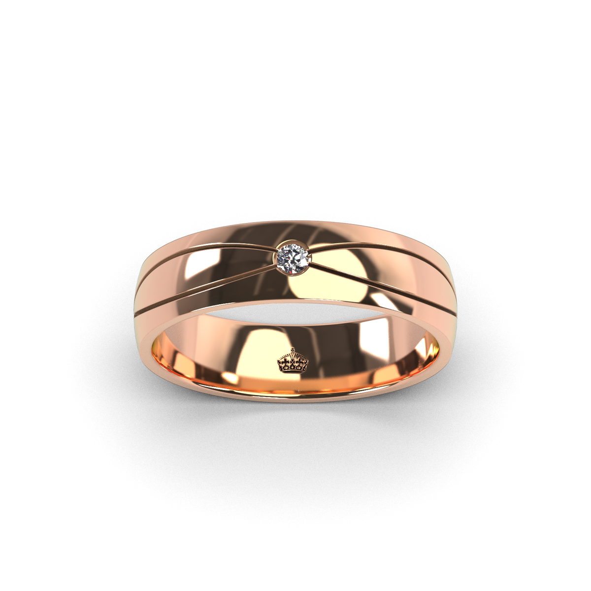 Anillo de matrimonio "Praga 10 Gramos"