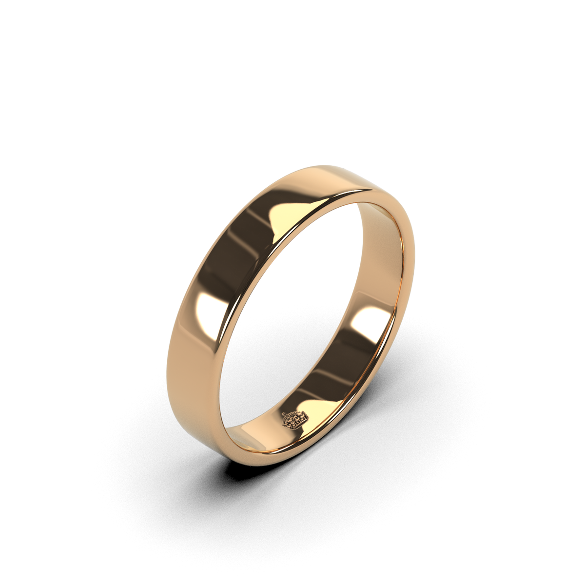 Anillo de matrimonio "Roma - 4 mm"