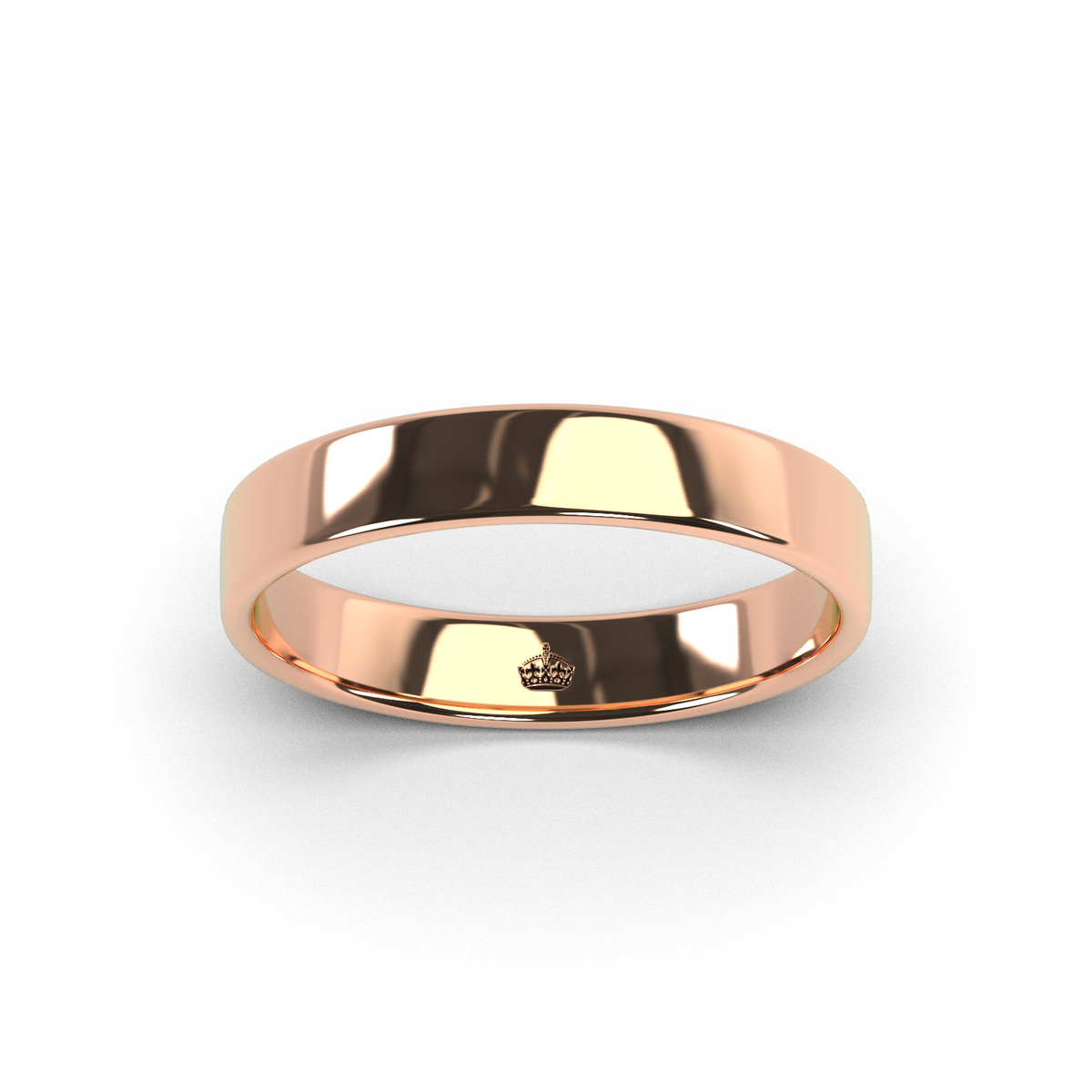 Anillo de matrimonio "Roma - 4 mm"