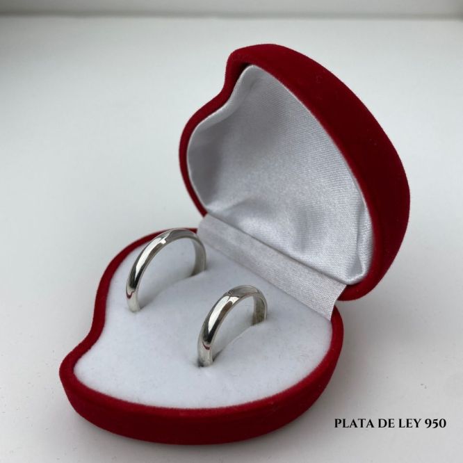 Anillos de matrimonio plata modelo