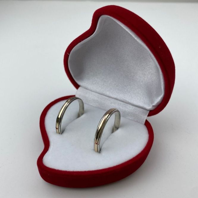 Matrimonio Oro Anillos Para Casarse Por El Civil Boda Civil